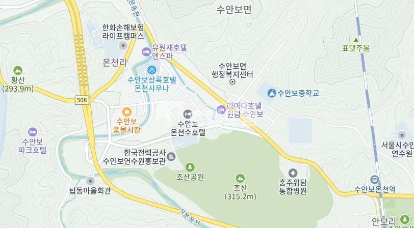충북 충주시 수안보면 온천리 대기업연수원매매, 수안보호텔매매 매매 매물번호 11763 사진 1